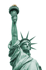 Handdoek met foto Vrijheidsbeeld Vrijheidsbeeld iconisch monument USA  © Rawpixel.com