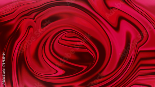 Abstract black and red liquid marble texture background vector. Marble fluid texture pattern with wave lines, Intensive color mix wallpaper.