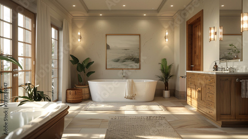 Redesigning a master suite with a serene spa-like atmosphere.