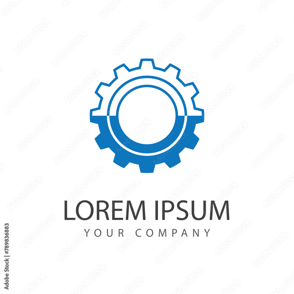Gear logo vector template symbol design Gear logo vector template symbol design