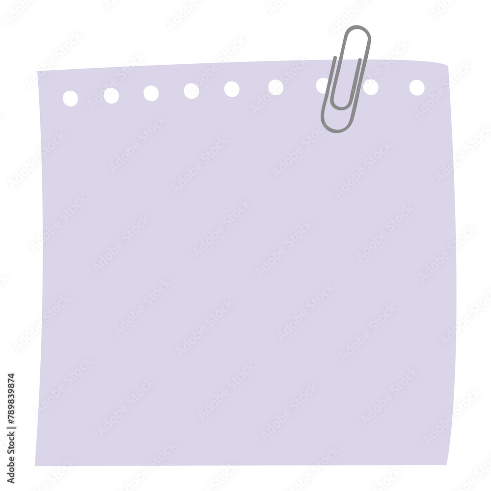 Purple reminder note sticker design element Purple reminder note sticker design element