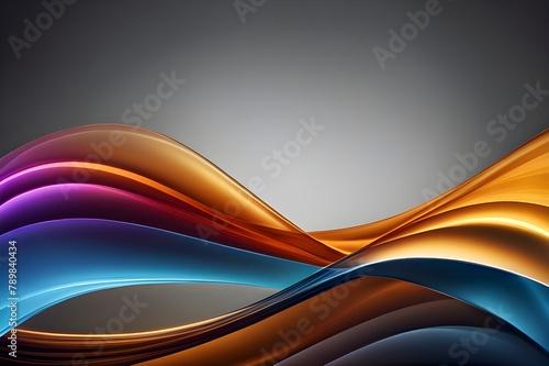 colourful waves abstract background  backgrounds 