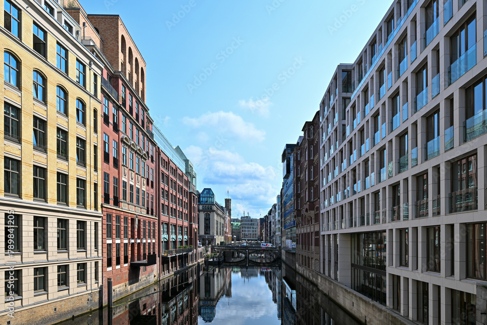 Bleichenfleet canal - Hamburg, Germany
