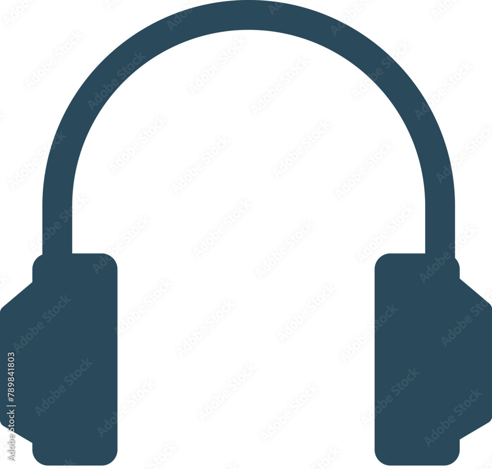 Headphones Glyph Icon Headphones Glyph Icon