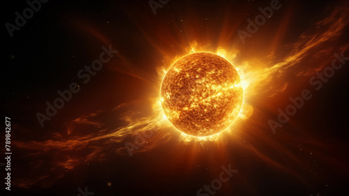 Exploding and burning planet pictures 