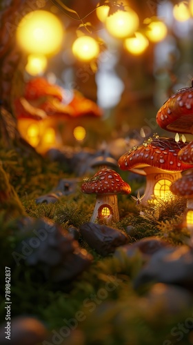 Forest Fairies Mushroom Hats