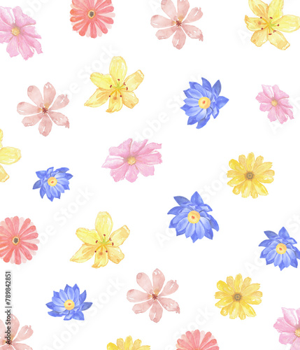 seamless floral pattern © Mikoartstore