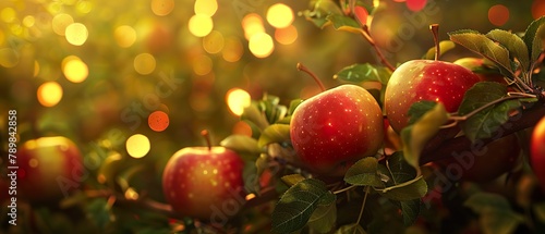 Fantasy orchard enchanted apples