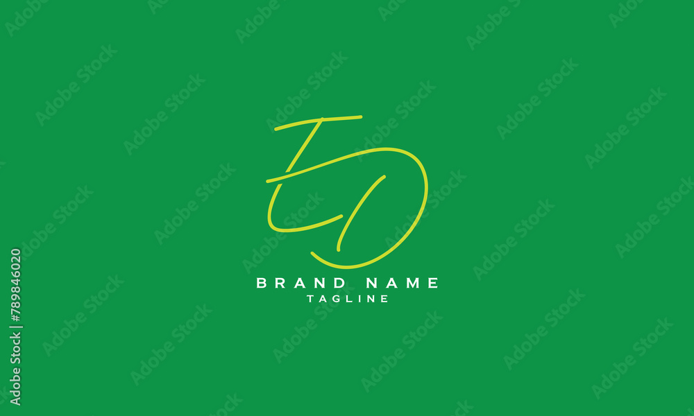 DE, ED, Abstract initial monogram letter alphabet logo design DE, ED, Abstract initial monogram letter alphabet logo design