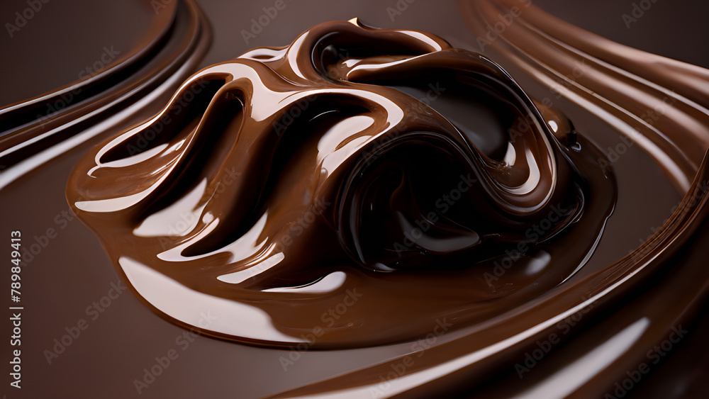 Melted chocolate Melted chocolate