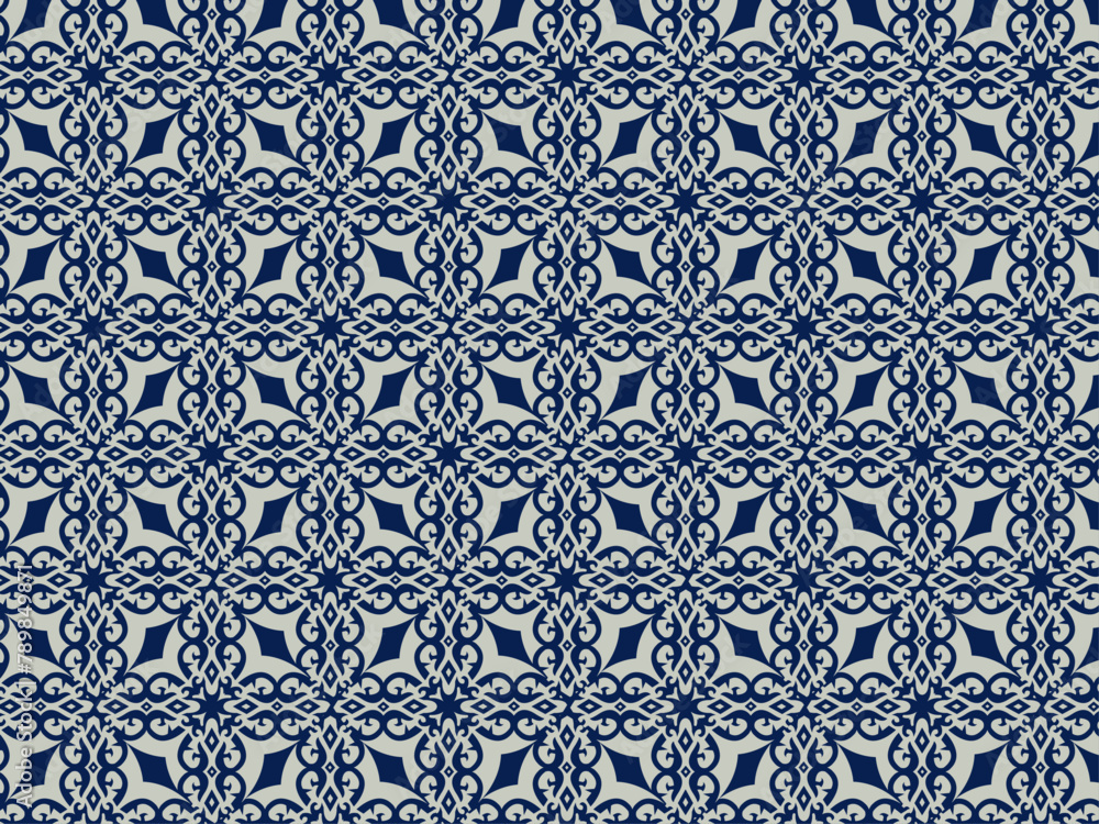 seamless pattern with flowers