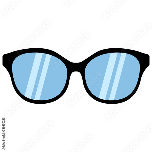 Flat Glasses Vector