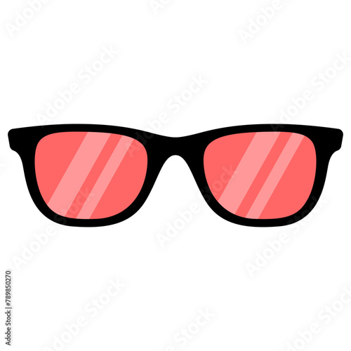 Flat Glasses Vector
