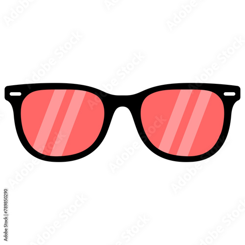 Flat Glasses Vector