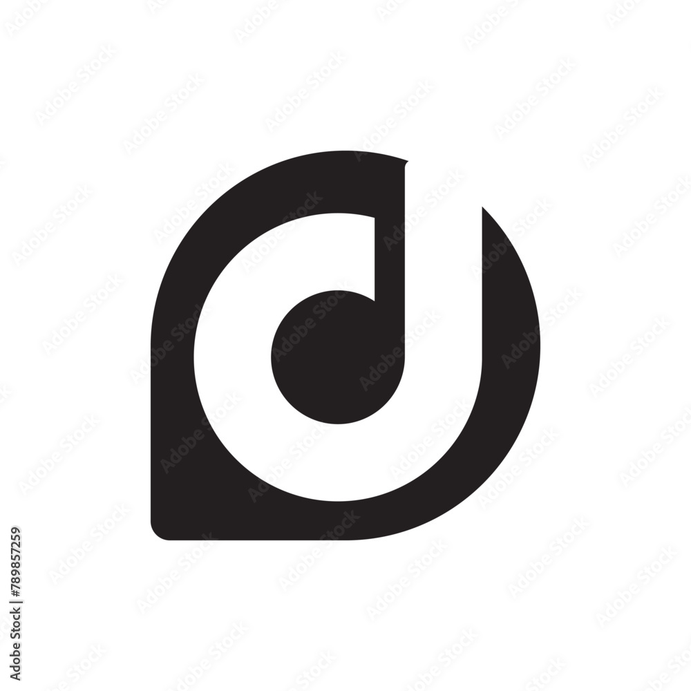 Letter D logo icon design template elements Letter D logo icon design template elements