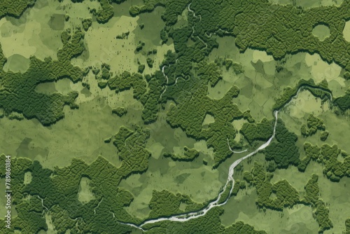 Terrain seamless texture map pattern