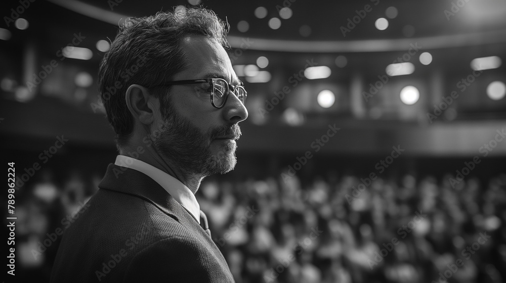 Fototapeta premium Speak for Leadership 