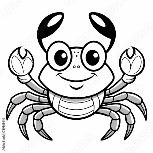 Cartoon crab cartoon