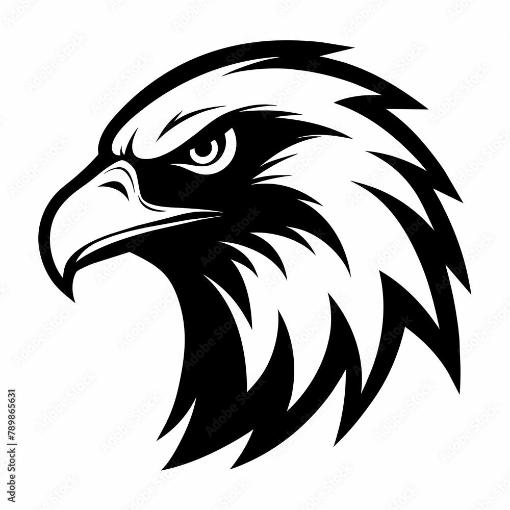 Head of eagle Vector Illustration Head of eagle Vector Illustration