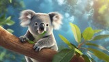 Branch Buffet: Koala Bear Dining in 4K