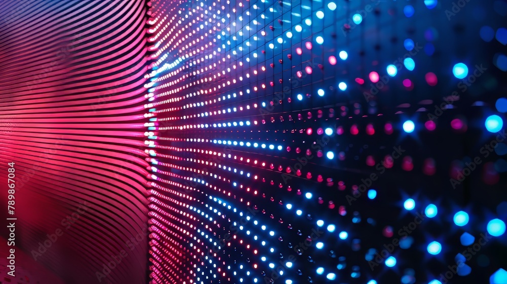 curved cinema glittering diode pixel technology modern backdrop illustration featuring led screen stage and LCD wall background. curved cinema glittering diode pixel technology modern backdrop illustration featuring led screen stage and LCD wall background.