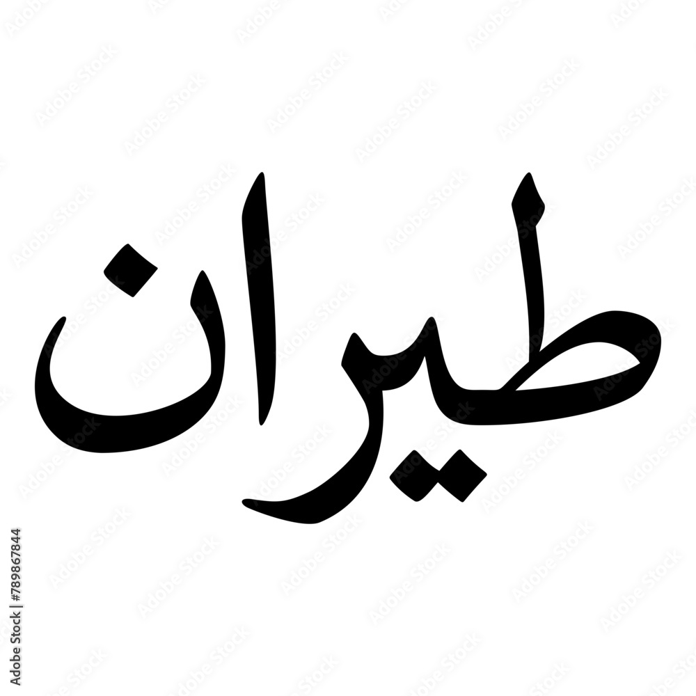 Tirana Muslim Girls Name Naskh Font Arabic Calligraphy Tirana Muslim Girls Name Naskh Font Arabic Calligraphy