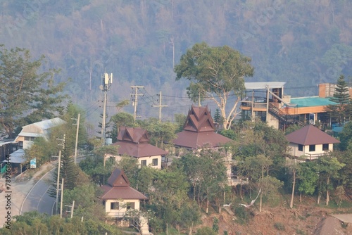 village in the mountains