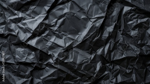 Rough Black Paper Texture