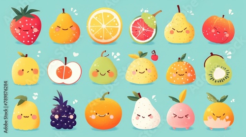 Discover adorable kawaii fruit that stands out from the rest in this engaging worksheet designed for kids