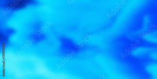 Surreal Blue Luminosity: Abstract Glass Background