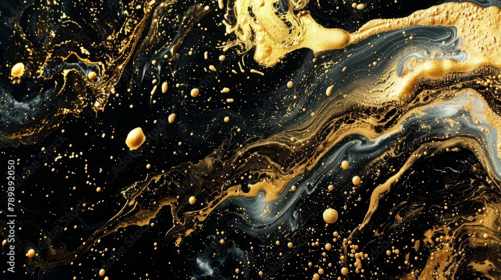 Gold abstract black marble background art paint pattern ink texture watercolor white fluid wall. Abstract liquid gold design luxury wallpaper nature black brush oil modern paper splash painting water Gold abstract black marble background art paint pattern ink texture watercolor white fluid wall. Abstract liquid gold design luxury wallpaper nature black brush oil modern paper splash painting water