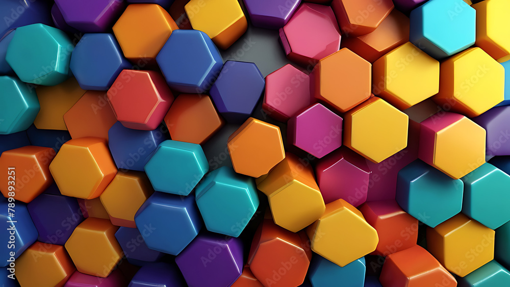 background of colorful cubes background of colorful cubes