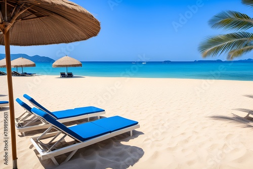 parasol on the beach