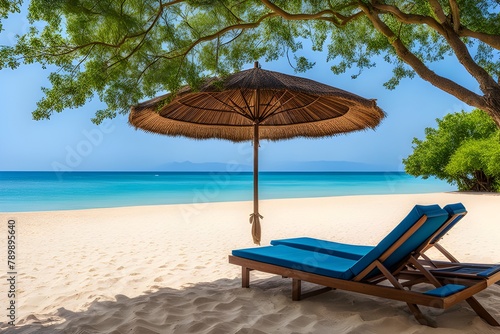 parasol on the beach