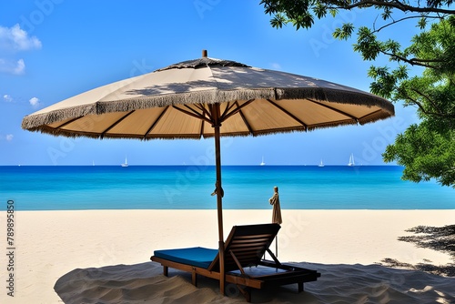 parasol on the beach