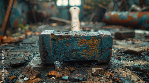A hammer that builds dreams into reality, wielded by a craftsman of the impossible