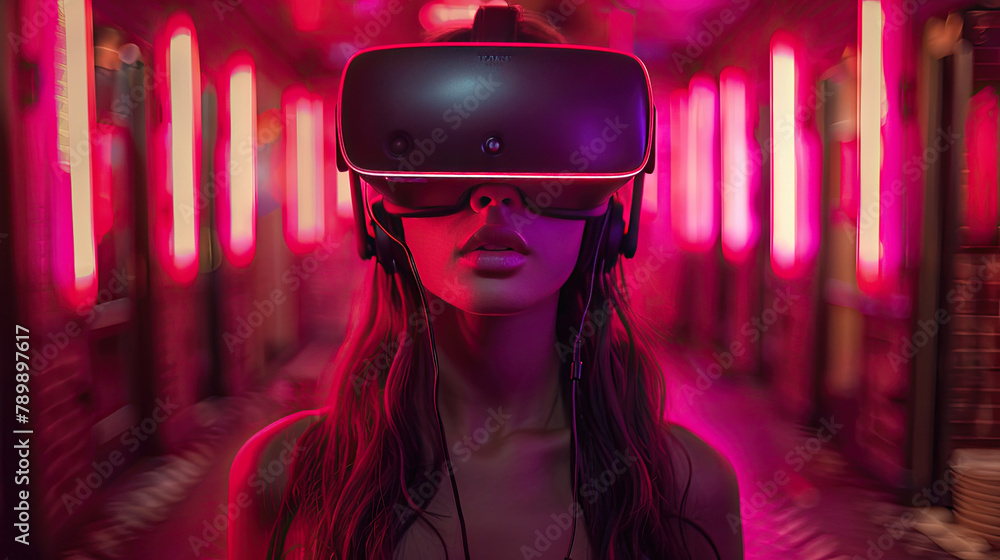 A virtual reality escape room that adapts to the fears and fantasies of the players, offering tailored psychological thrills A virtual reality escape room that adapts to the fears and fantasies of the players, offering tailored psychological thrills