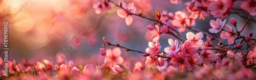 Blooming Beauty  A Colorful Spring Garden Bursting with Life