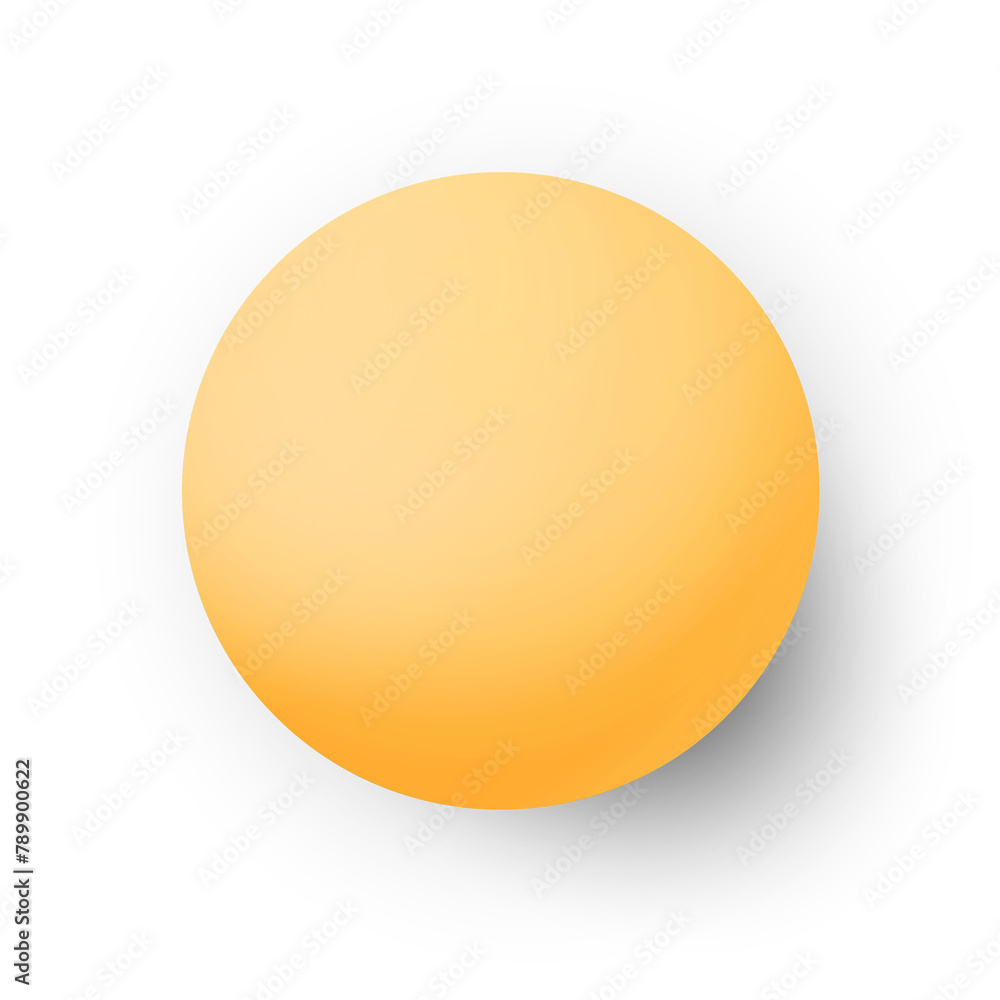 Yellow geometric circle design social banner