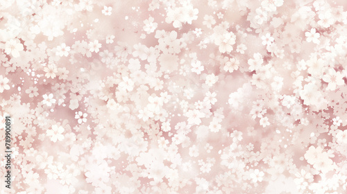 桜の花びら模様の壁紙