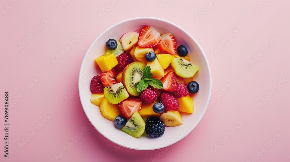 Fruit Chaat is a dish made by combining chilled juicy fruits like apples, bananas, oranges, grapes with salt and mild spices,Fruit salad made from summer fruits Fruit Chaat is a dish made by combining chilled juicy fruits like apples, bananas, oranges, grapes with salt and mild spices,Fruit salad made from summer fruits