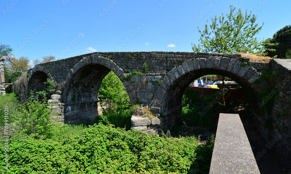 Fototapeta premium Bergama in Izmir, Turkey.