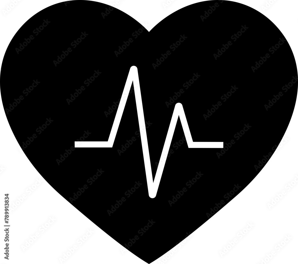 Heartbeat vector icon. Symbol cardiogram heart logo in fill style. Medical sign. Heart beat pulse flat icon vector illustration for medical apps and websites isolated on transparent background. Heartbeat vector icon. Symbol cardiogram heart logo in fill style. Medical sign. Heart beat pulse flat icon vector illustration for medical apps and websites isolated on transparent background.