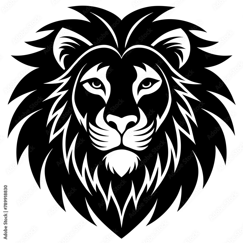Obraz premium lion head mascot