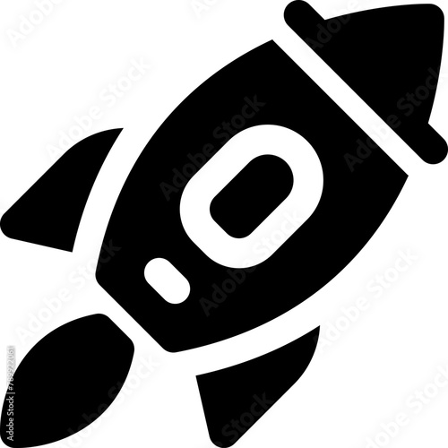 startup icon. vector glyph icon for your website, mobile, presentation, and logo design.
