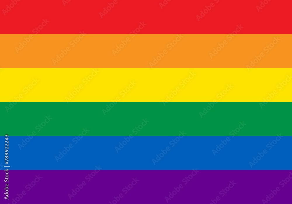 Bandera de fondo LGBT+ del día del orgullo. Bandera de fondo LGBT+ del día del orgullo.