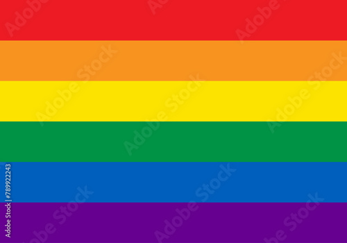 Bandera de fondo LGBT+ del día del orgullo.