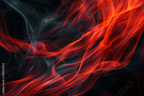 An abstract flame symbolizing passion and energy.