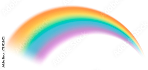 Rainbow png design element