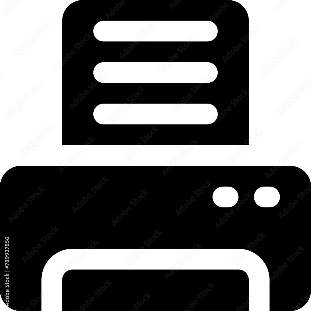 print icon. vector glyph icon for your website, mobile, presentation, and logo design. print icon. vector glyph icon for your website, mobile, presentation, and logo design.